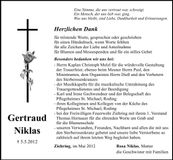Traueranzeige  