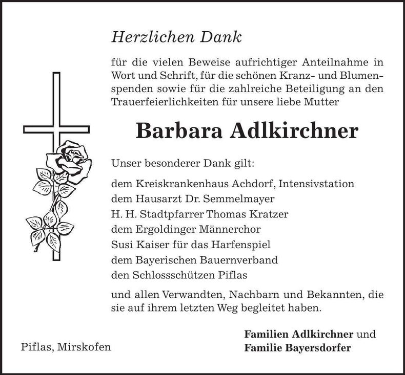 Traueranzeige  