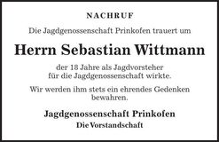 Traueranzeige  