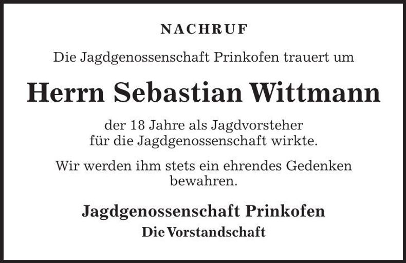 Traueranzeige  