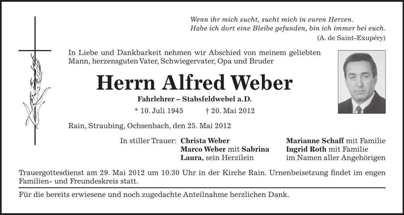 Traueranzeige  