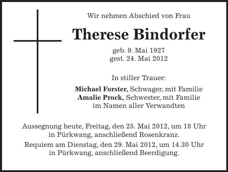 Traueranzeige  