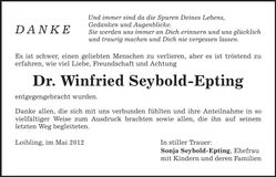 Traueranzeige Winfried Dr. Seybold_Epting