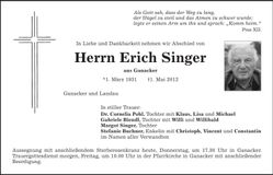 Traueranzeige  