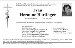 Traueranzeige  