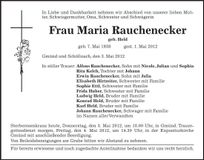 Traueranzeige  