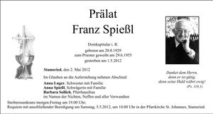 Traueranzeige  