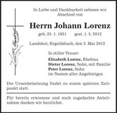 Traueranzeige  
