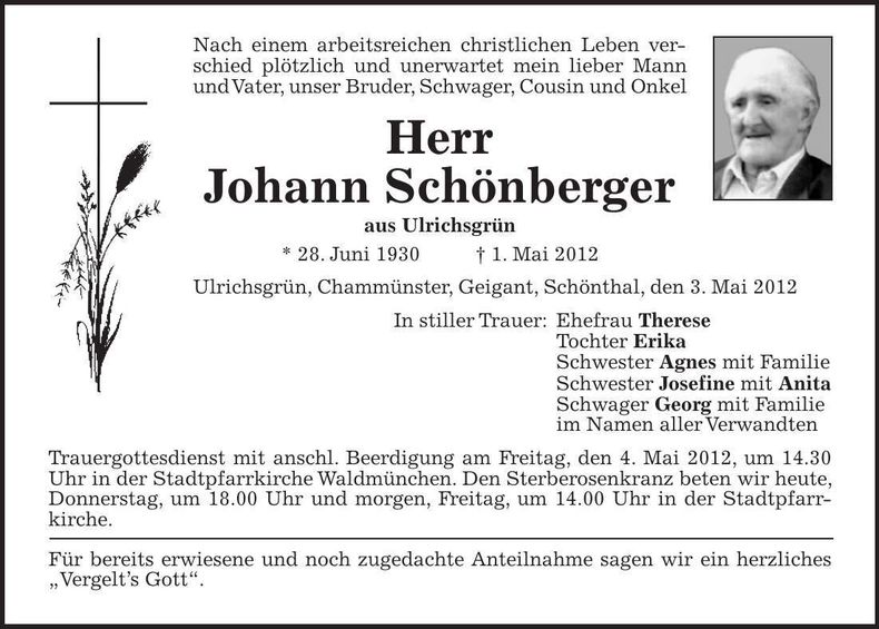 Traueranzeige  