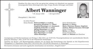 Traueranzeige  