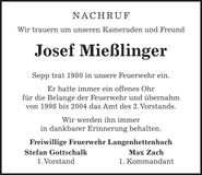 Traueranzeige  