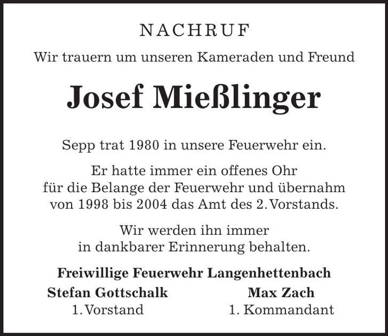Traueranzeige  