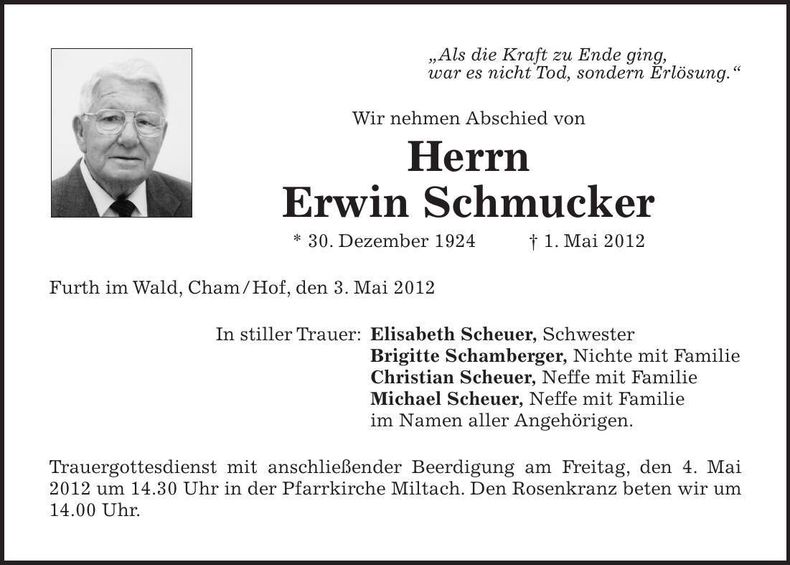 Traueranzeige  