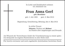 Traueranzeige  