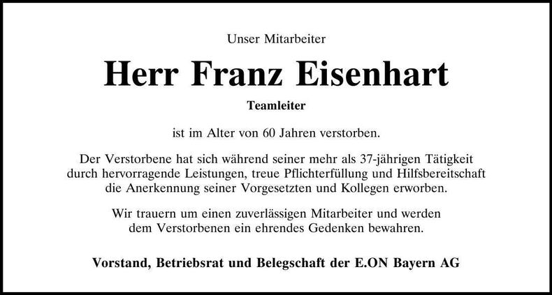 Traueranzeige  
