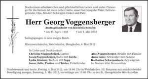 Traueranzeige  