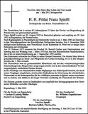 Traueranzeige  