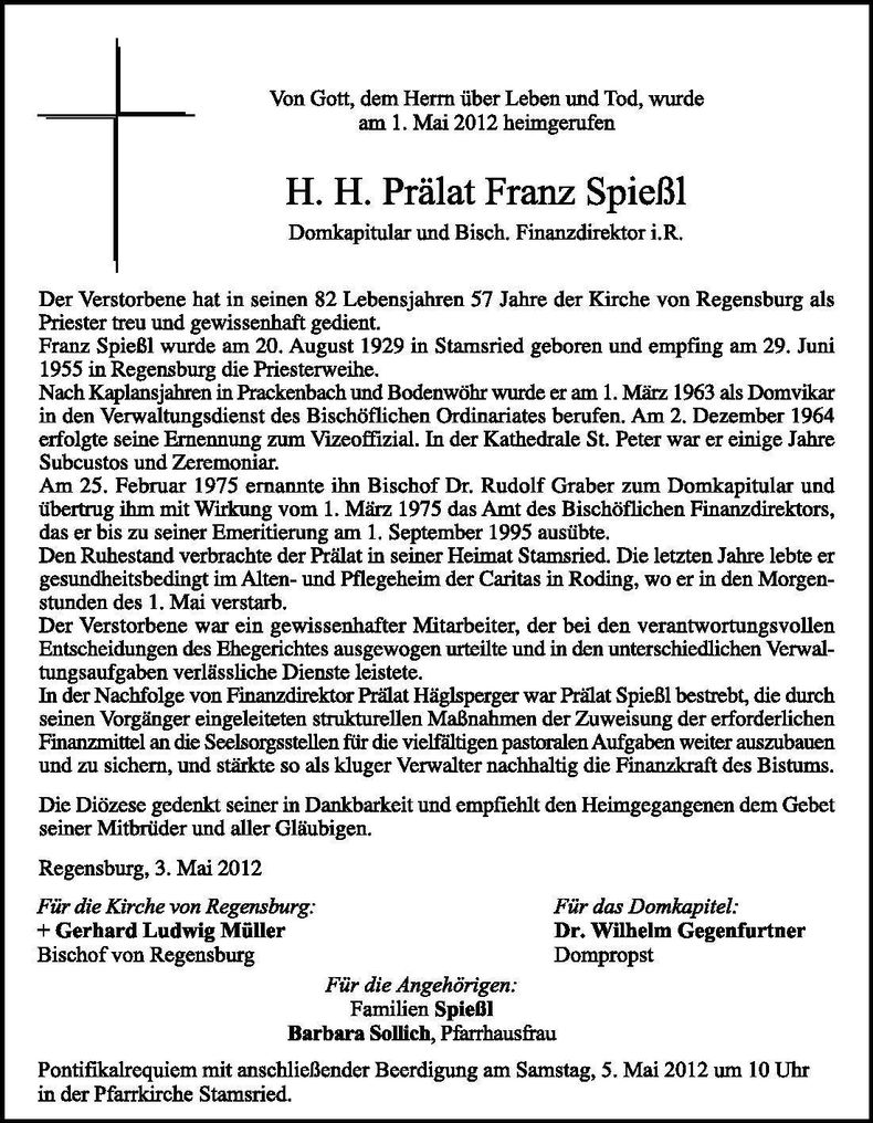 Traueranzeige  