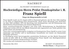 Traueranzeige  
