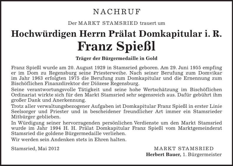 Traueranzeige  