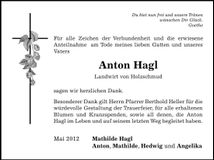 Traueranzeige  