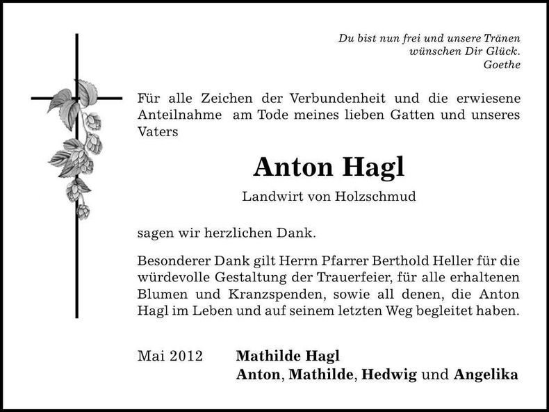 Traueranzeige  
