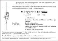 Traueranzeige  