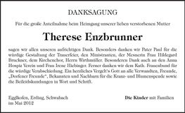Traueranzeige  