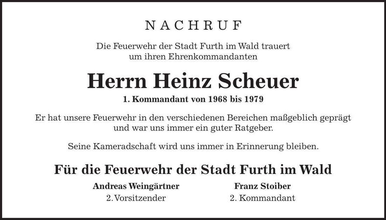 Traueranzeige  