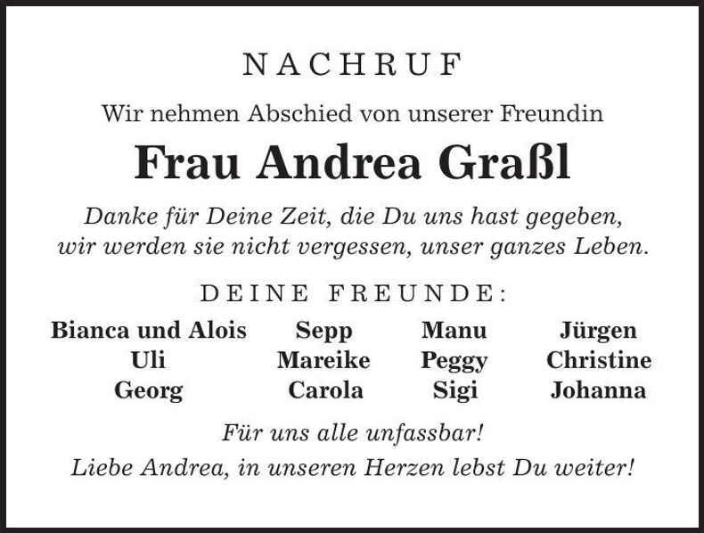 Traueranzeige  