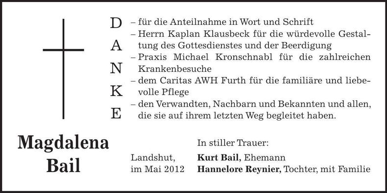 Traueranzeige  