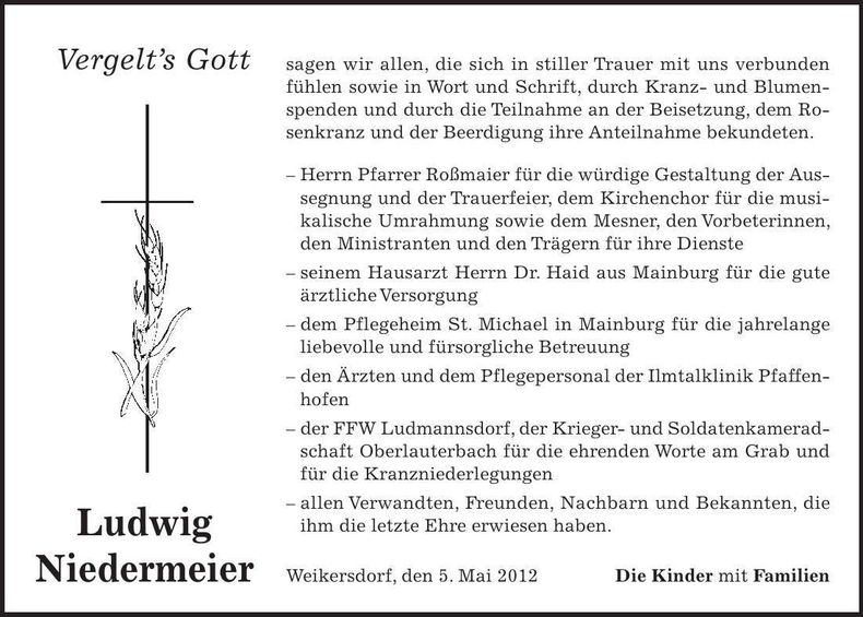 Traueranzeige  