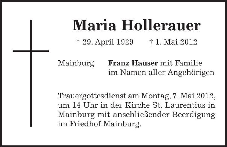 Traueranzeige  