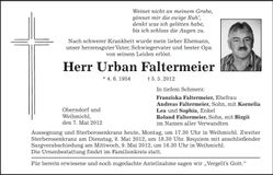 Traueranzeige  