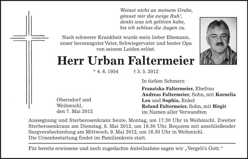 Traueranzeige  