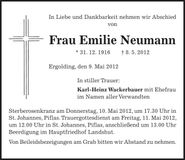 Traueranzeige  