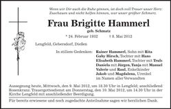 Traueranzeige  