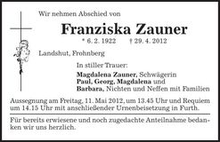 Traueranzeige  
