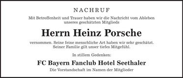 Traueranzeige  