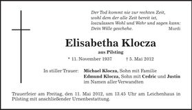 Traueranzeige  