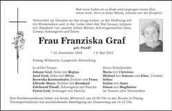 Traueranzeige  
