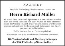 Traueranzeige  