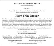 Traueranzeige Fritz Moser