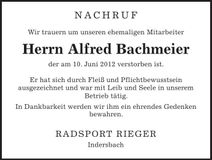 Traueranzeige  