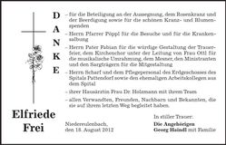 Traueranzeige  
