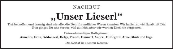 Traueranzeige  