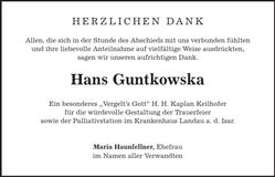 Traueranzeige  