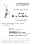 Traueranzeige Otto Gottschalt