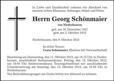 Traueranzeige  