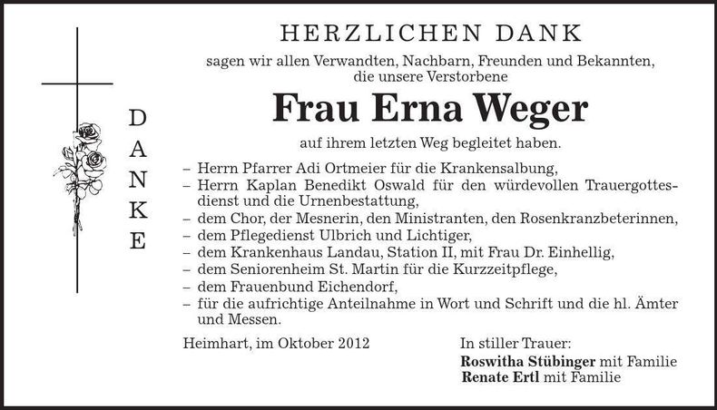 Traueranzeige  